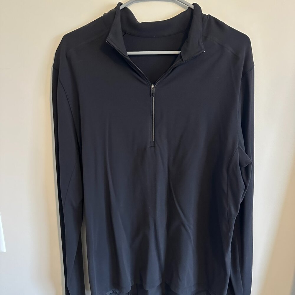 Men's Lulu Quarter Zip- Large